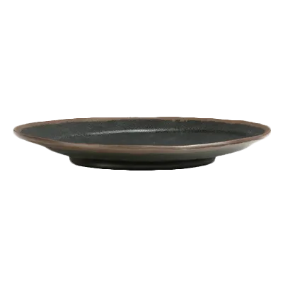 Steelite 7199TM012 Melamine Round Plate, 6.375" Greystone Gray, Durable Dinnerware - 1 Dozen