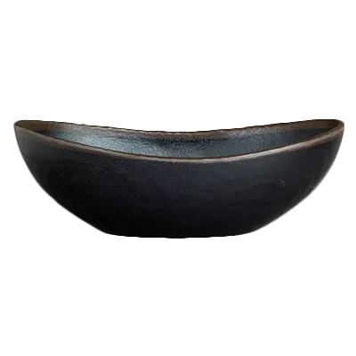 Steelite 7199TM021 - Greystone Delfin Oval Melamine Bowl, 1.25 Qt (9.75" x 5.75" x 3.25"), 1 Dozen