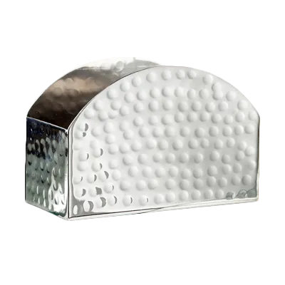 Steelite 7340MW006 Sugar Packet Holder, 3.875" x 2.0" x 2.625" Metal, Approx 3" Size - 1 Dozen