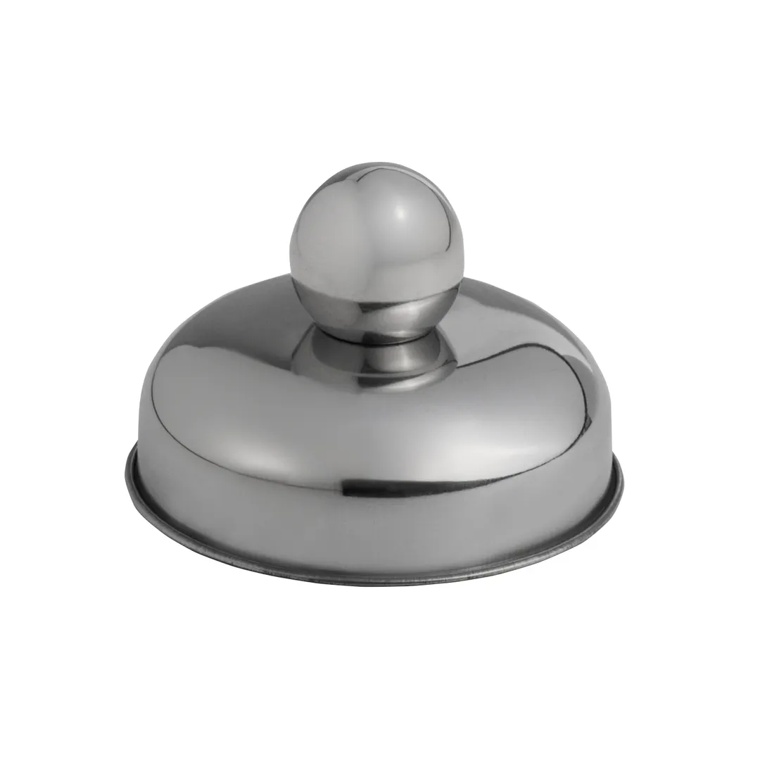 Steelite 7347MW125 Stainless Steel Lid, Fuel Burner Holder, 3.125" x 3.125" x 1.75" Steel, - 1 Dozen