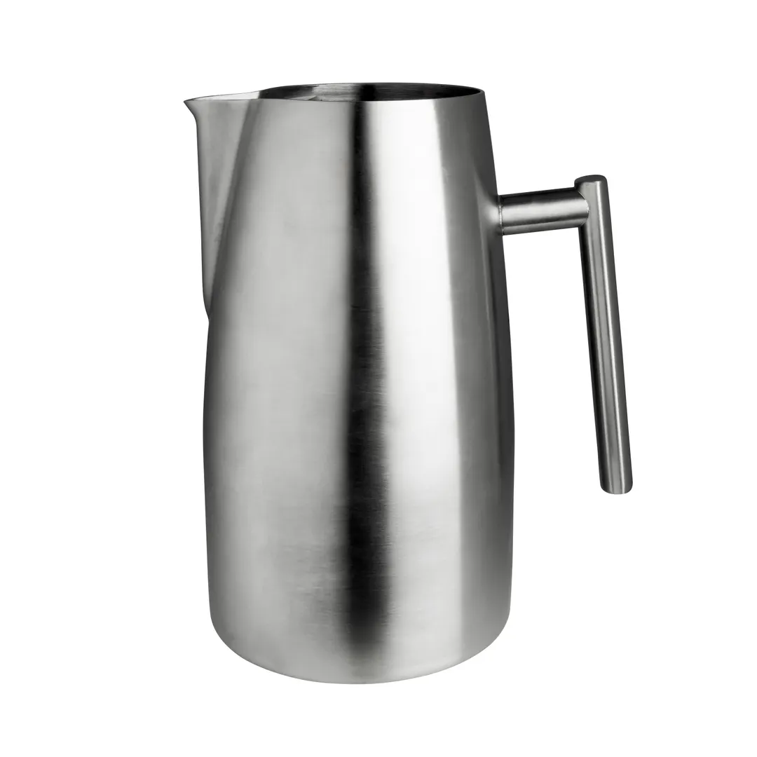 Steelite 7347MW152 Water Pitcher, 2 Qt (64-95 oz) Royce 6.75" x 4.75" x 8.375" Steel Handle- 1 Dozen