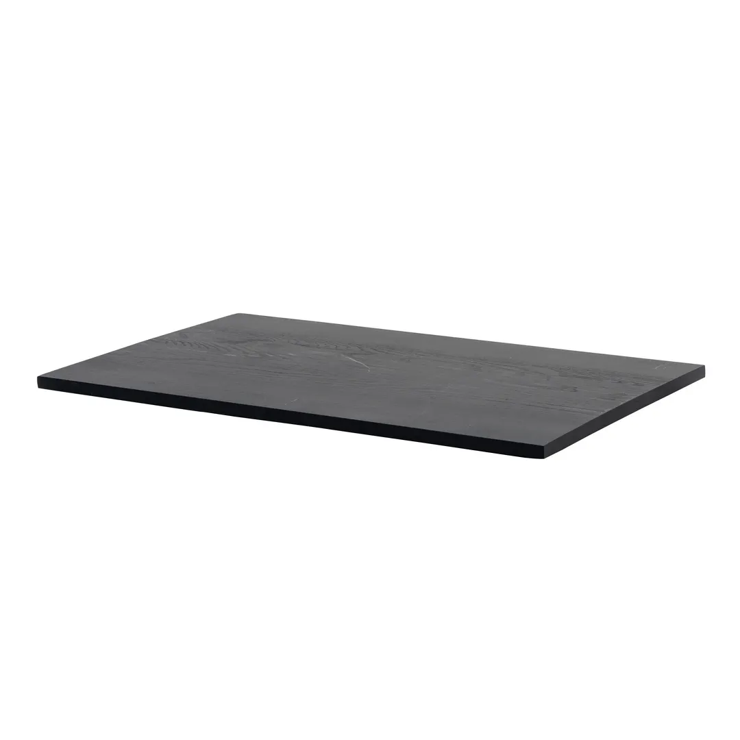 Steelite 7368MW507 Serving Crate, Onyx Wood, Pivot, 21.875"x13.875"x0.625", Hand Wash Only - 1/Case