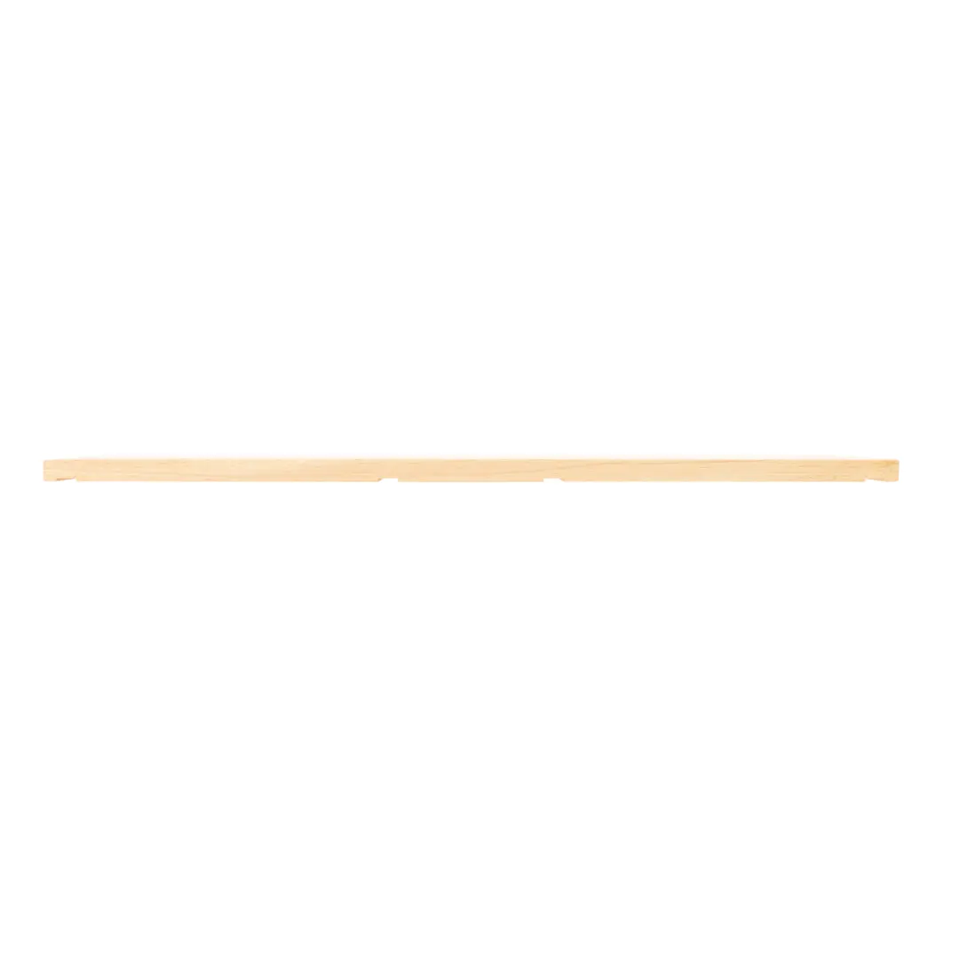 Steelite 7369MW503 - Connector Tile, 24.0" x 8.125" x 0.625", Blonde Wood, Hand Wash Only - 1/Case