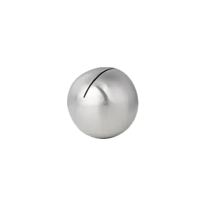 Steelite 7600CV004 - Round Menu Card Holder, 3" Height, 1-4" Diameter, Stainless Steel - 1 Dozen