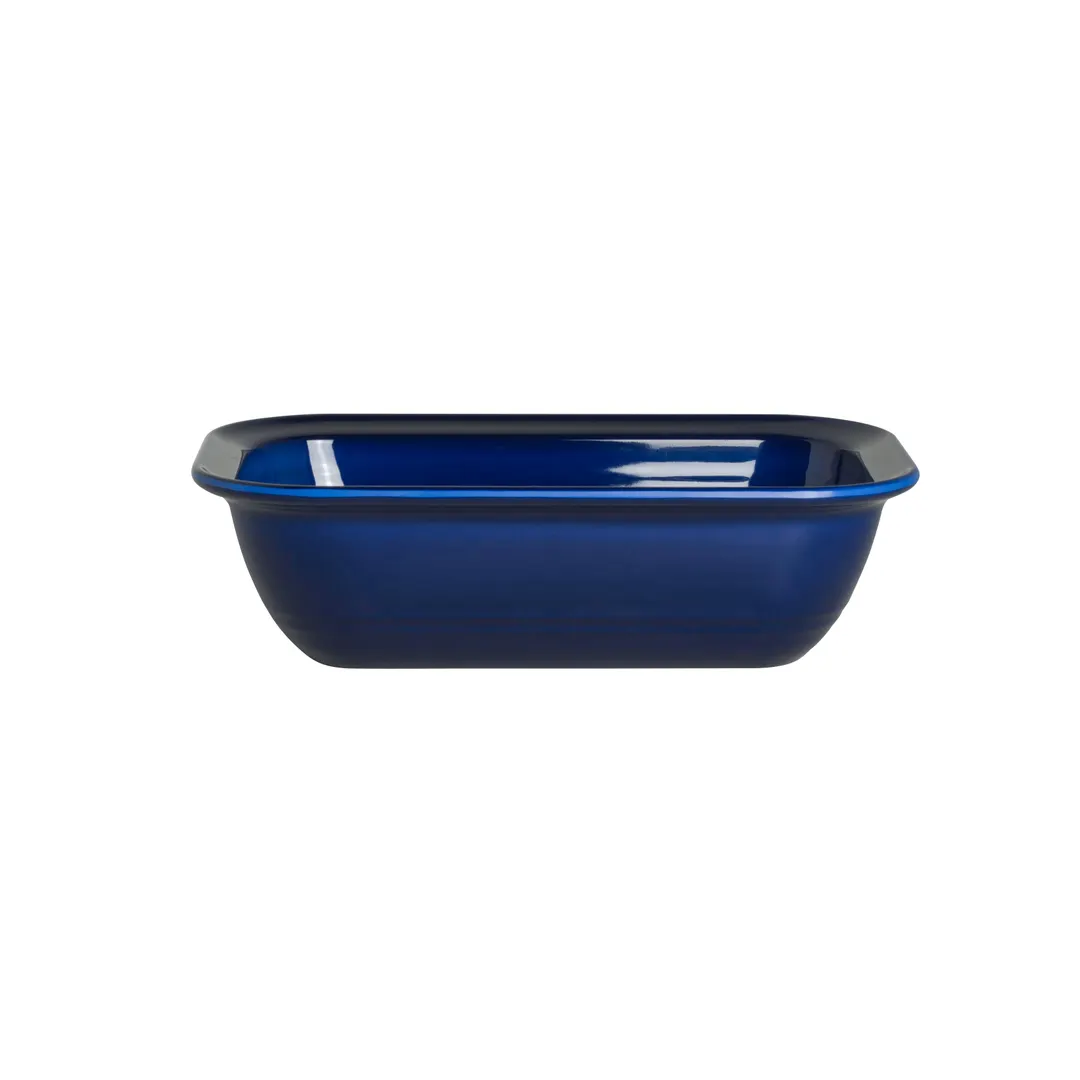 Steelite 7801ZM2847 - Plastic Bowl, 1.5 Qt (10.375" x 6.375" x 3.0"), Blue Melamine - 6/Case