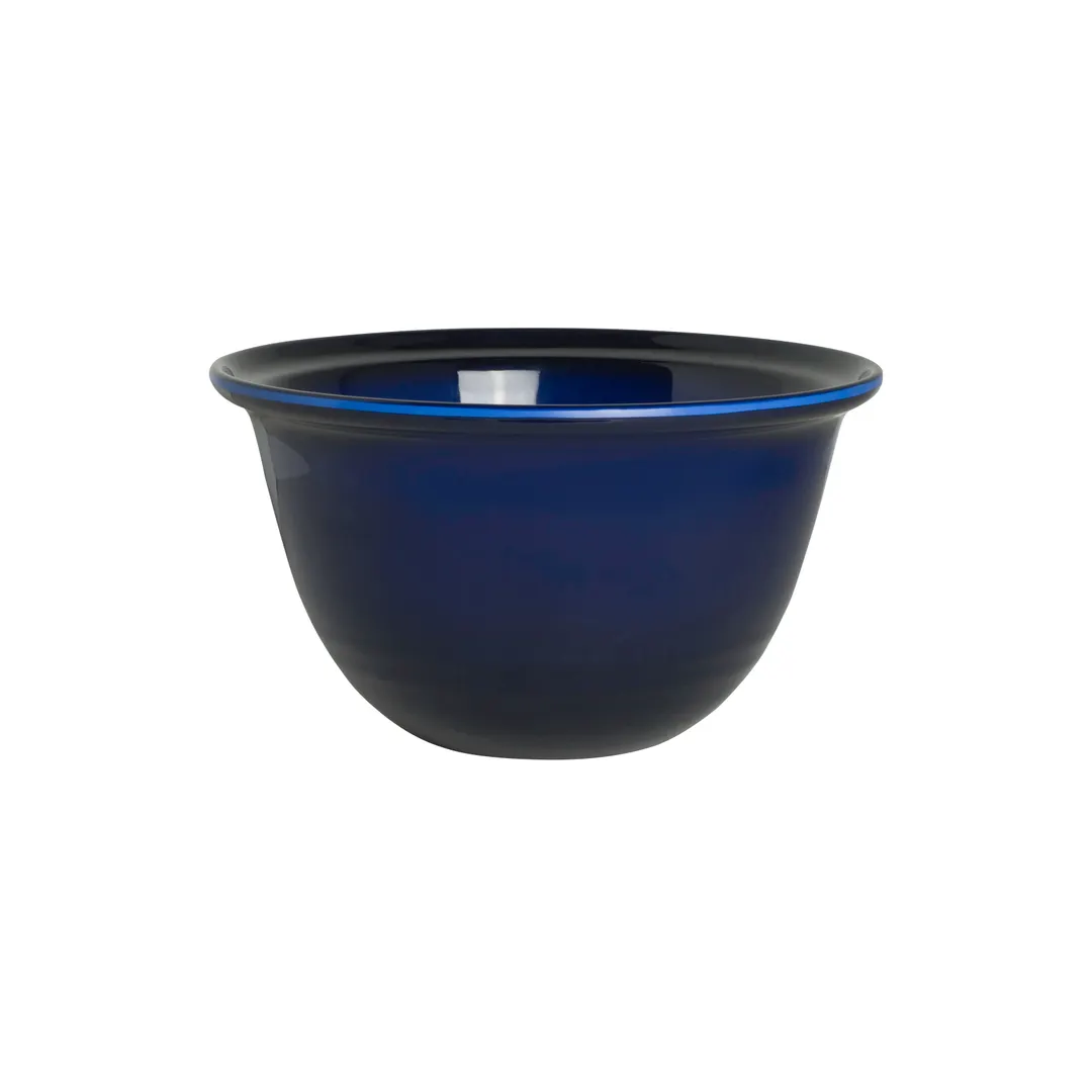 Steelite 7801ZM2851 - 3.25 Qt (9.875" x 5.5") Round Melamine Bowl Brooklyn Blue Creations - 6/Case