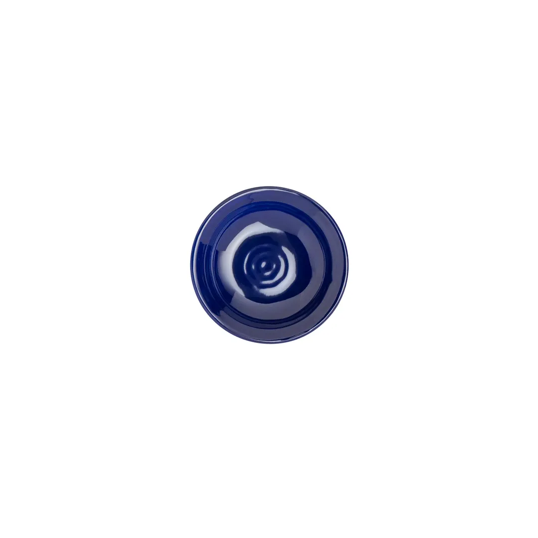 Steelite 7801ZM5007 - Round Melamine Plate, 3.5" x 0.75", Blue, 3"-5" Size, Plastic Dinnerware