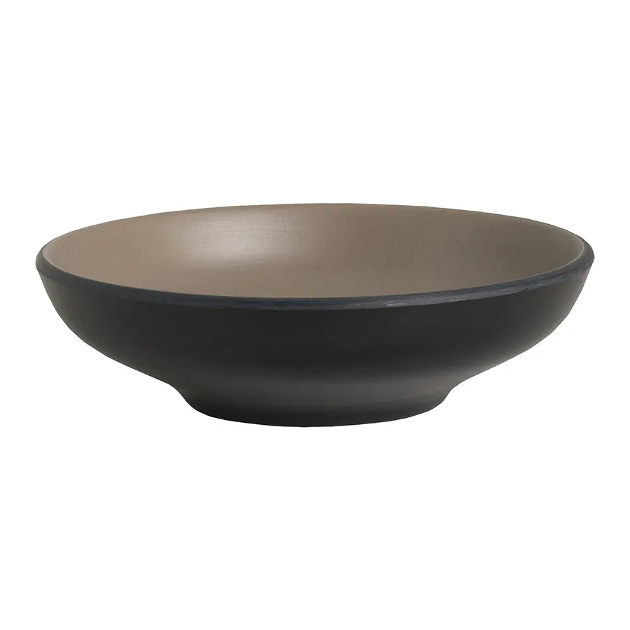 Steelite 7810JB010 Bowl 6" x 1.625" Round Melamine Baja Sandstone 11.5 Oz Dishwasher Safe - 24/Case