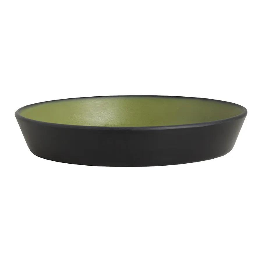 Steelite 7820JB008 - Round Melamine Bowl, 7.5" x 1.375" , 20.25 oz (3/4 Qt) Cactus Design - 24/Case