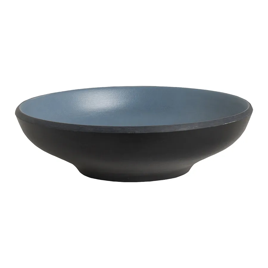 Steelite 7830JB010 - Round Melamine Bowl, 6" Dia x 1.625" H, 11.5 oz, Dishwasher Safe - 24/Case
