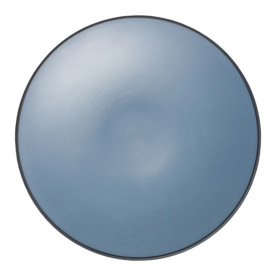 Steelite 7830JB020 - 10" Round Melamine Plate, Blues, Dishwasher Safe, 24 per Case