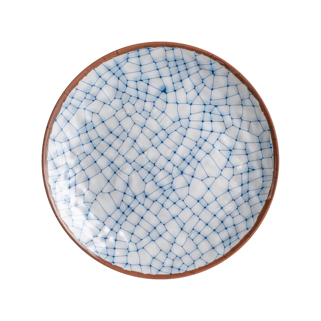 Steelite 7900BR701 Round Melamine Plate, 11.0" x 11.75" Design, 10-11" Size - 1 Dozen