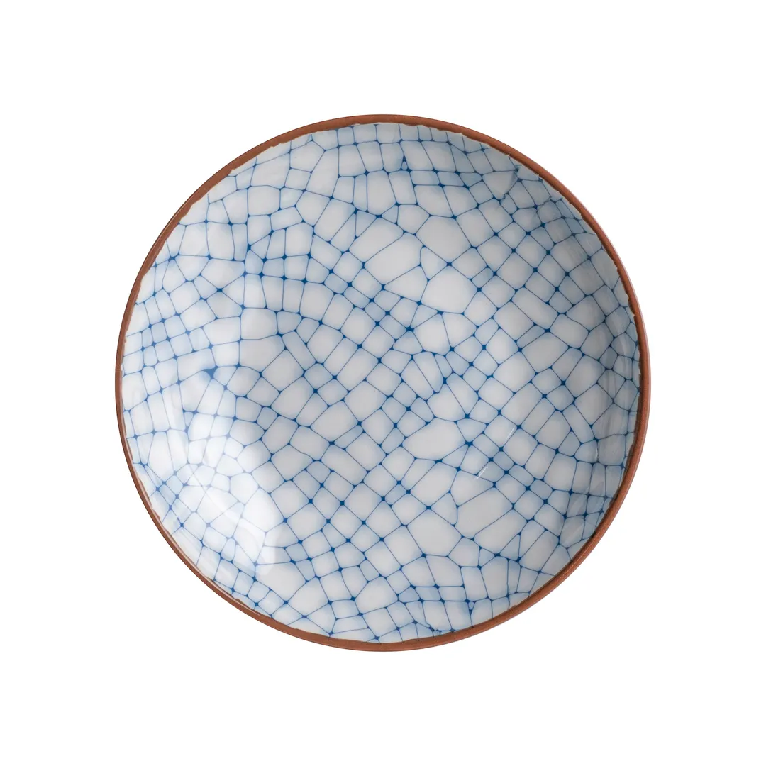 Steelite 7900BR707 - 1.25 Qt (10\" Diameter) Round Melamine Bowl, Design Pattern - 1 Dozen