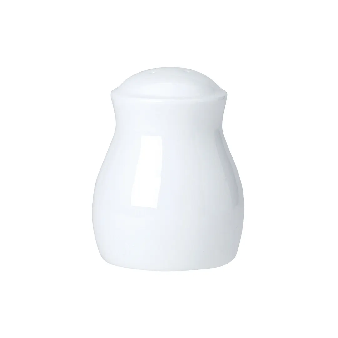 Steelite 82000AND0125 - Pepper Shaker, 2.125" x 1.5" x 2.625" Bone China, Height 2" - 1 Dozen