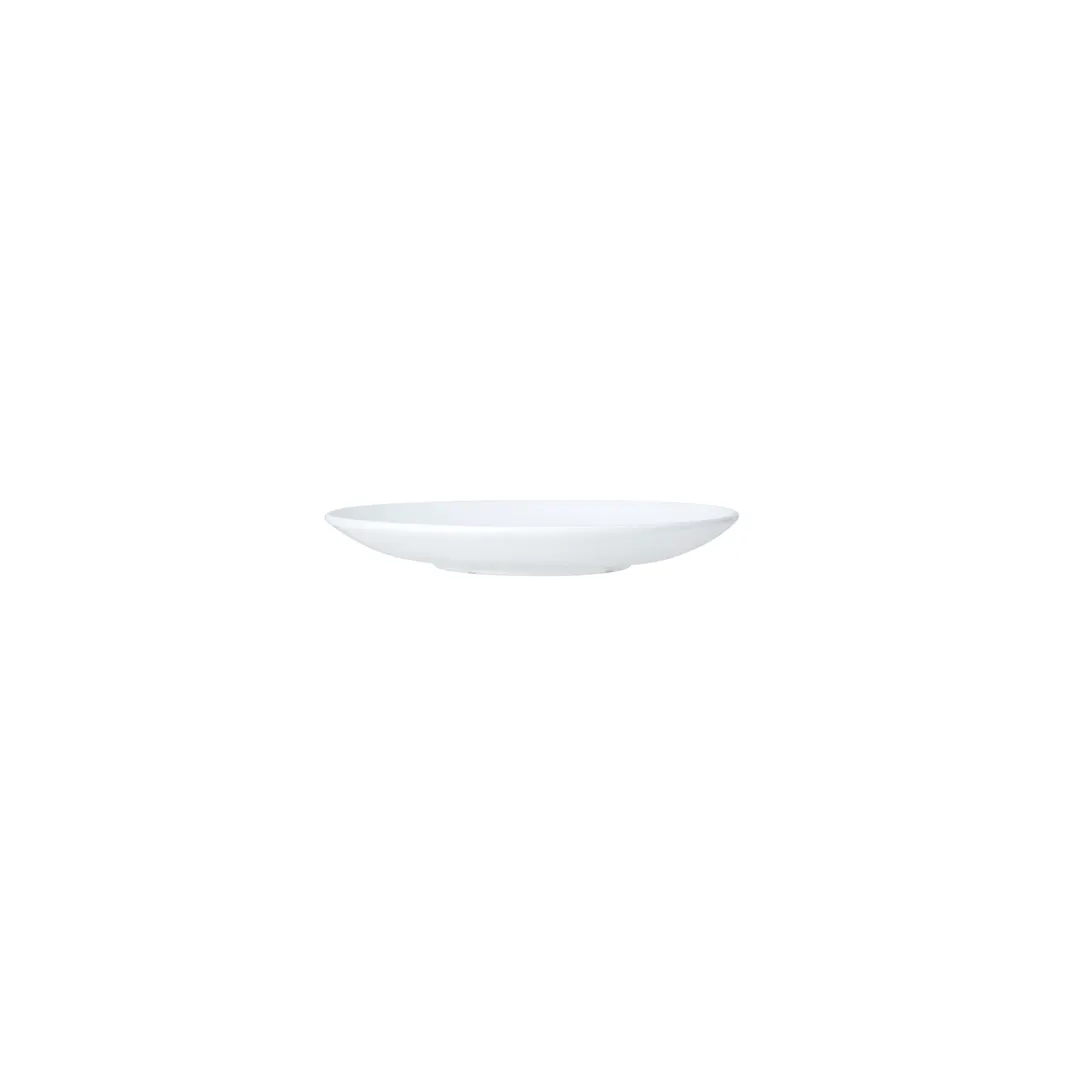 Steelite 82000AND0169 Tea‑For‑One Round Bone China Saucer, 5.75" x 0.75", White Finish - 1 Dozen