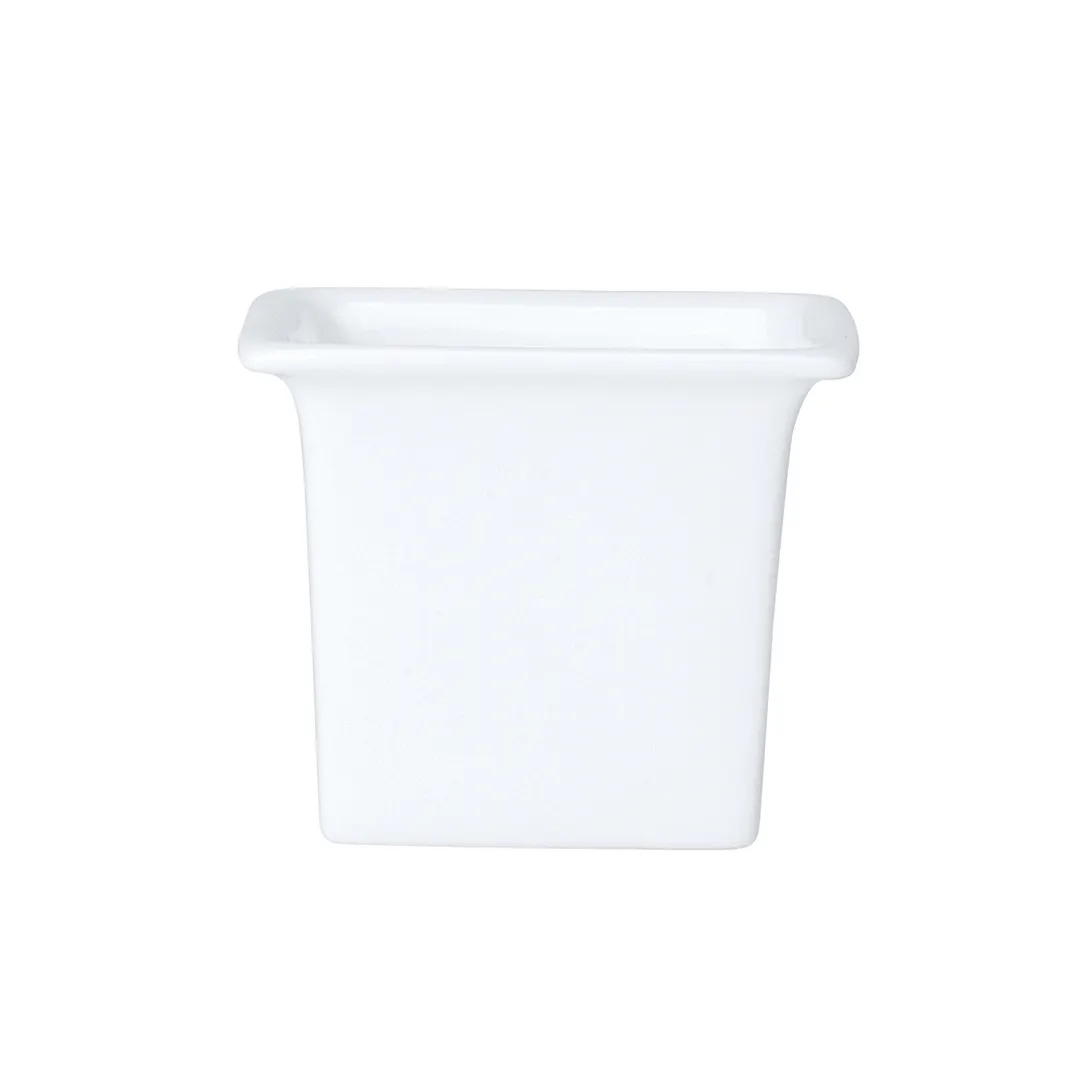 Steelite 82000AND0218 - Sauce Dish, 2.75" x 2.75" x 2.25", 1/2-2 Oz, White Bone China, - 6/Case