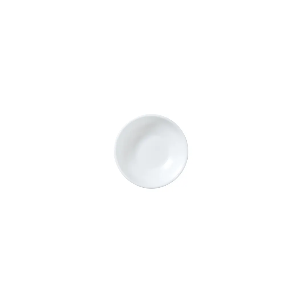 Steelite 82000AND0238 Butter Dish, 3.0" x 1.0" White Bone China Round - 1 Dozen