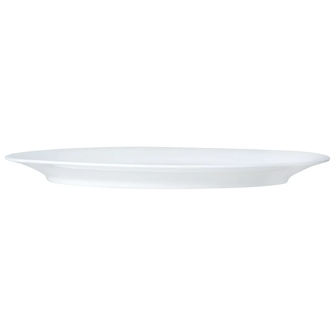 Steelite 82000AND0322 Oval Bone China Platter, 14.5" x 11.0" x 1.25" (13"), Sold Per Case - 6/Case