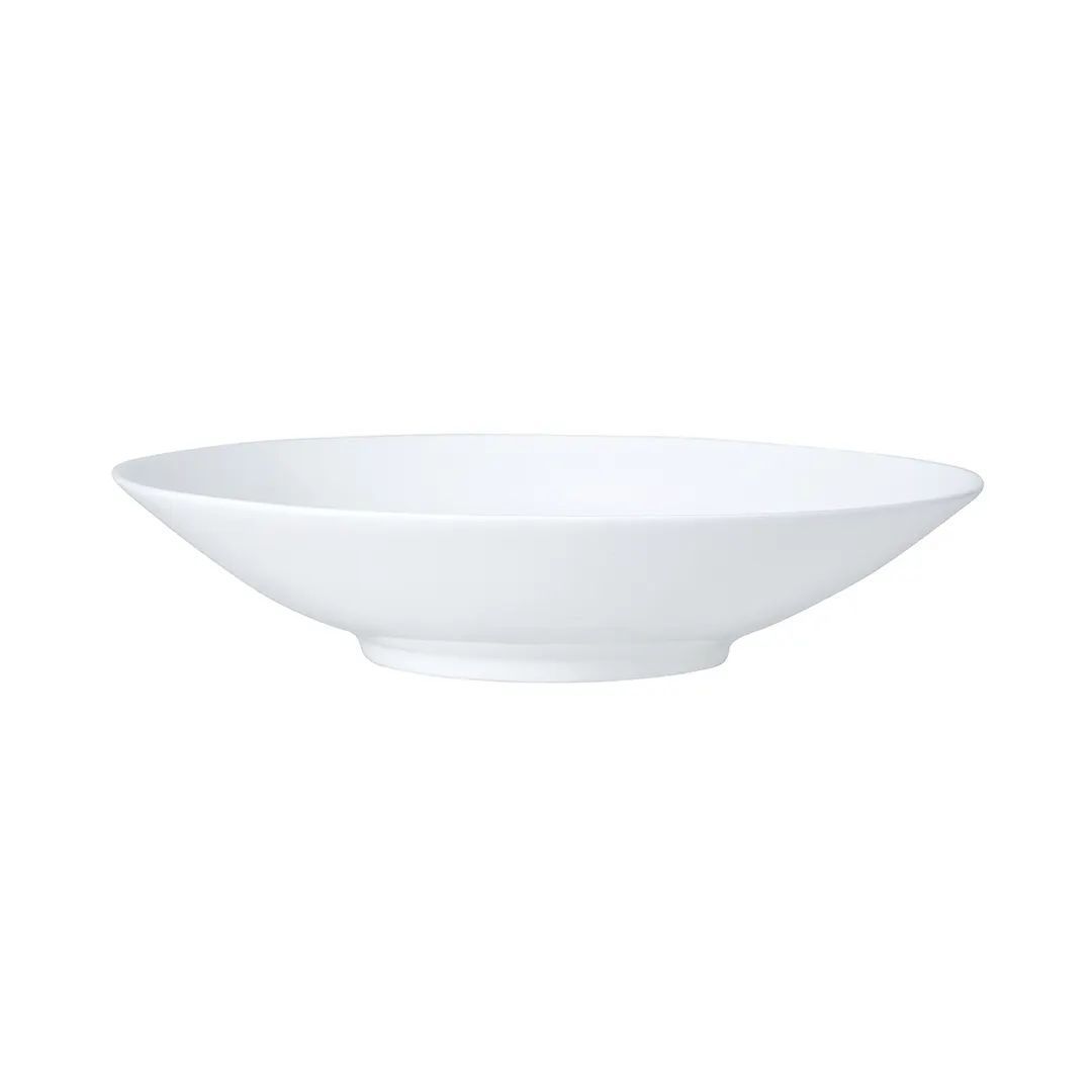 Steelite 82000AND0441 Round Bone China Bowl, 9" Diameter x 2" Height, 21 oz, Coupe White - 1 Dozen