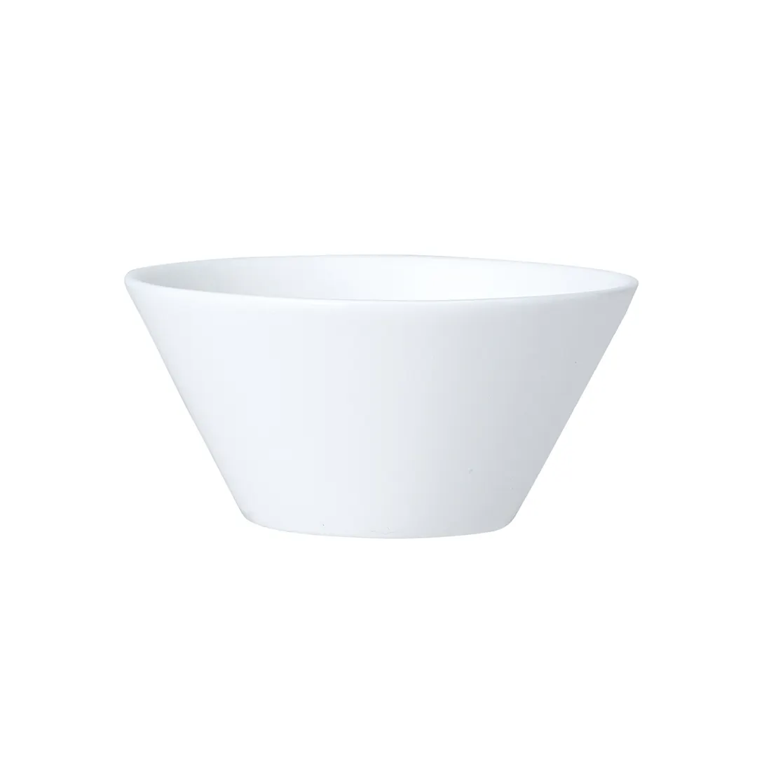 Steelite 82000AND0514 Round Bone China Bowl, 4.0 oz (3.125" x 1.5"), Snipe Deco White, 1 Dozen