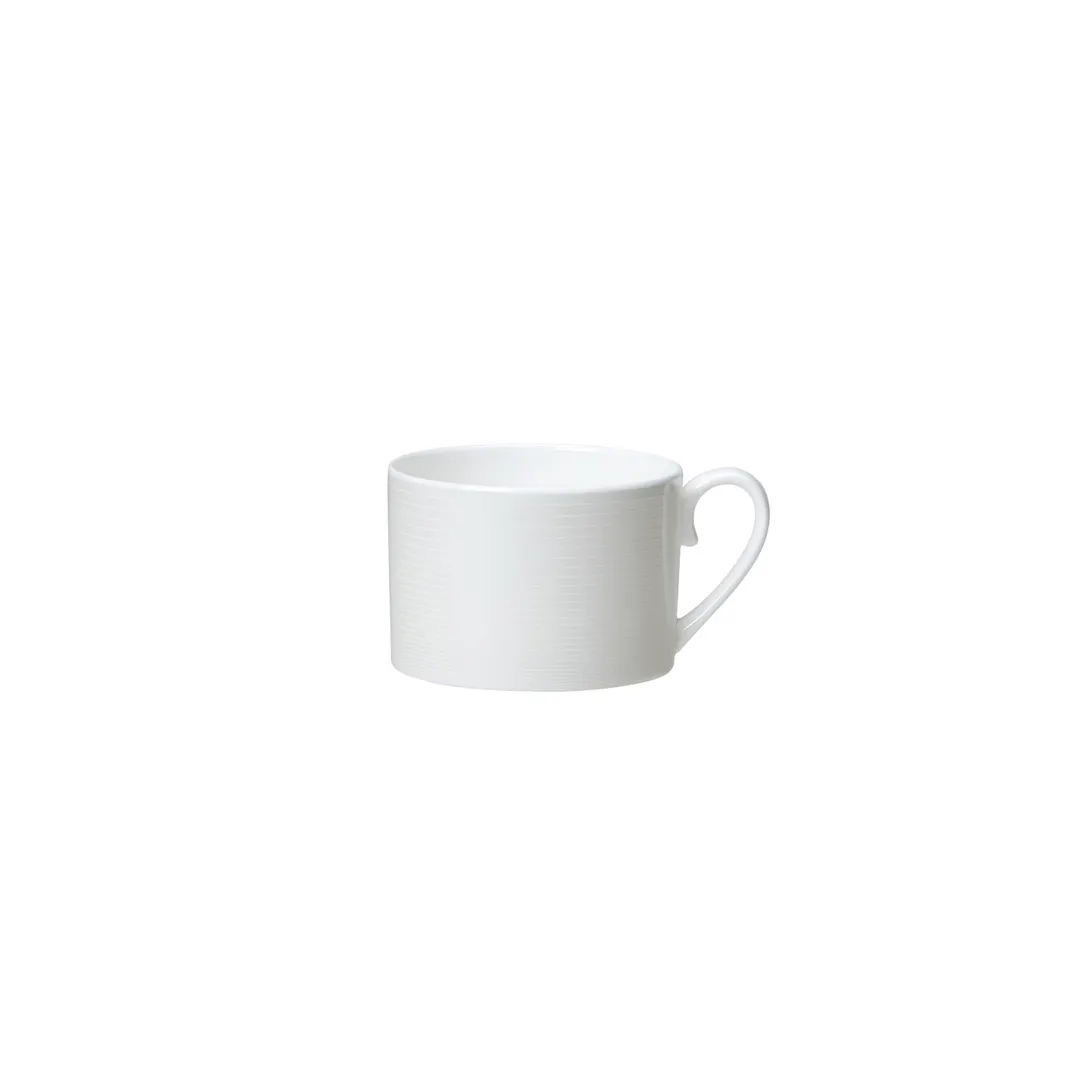 Steelite 82102AND0110 Spiro Tea Cup Can, 9.0 Oz (4.375" x 3.375" x 2.5"), Bone China - 1 Dozen