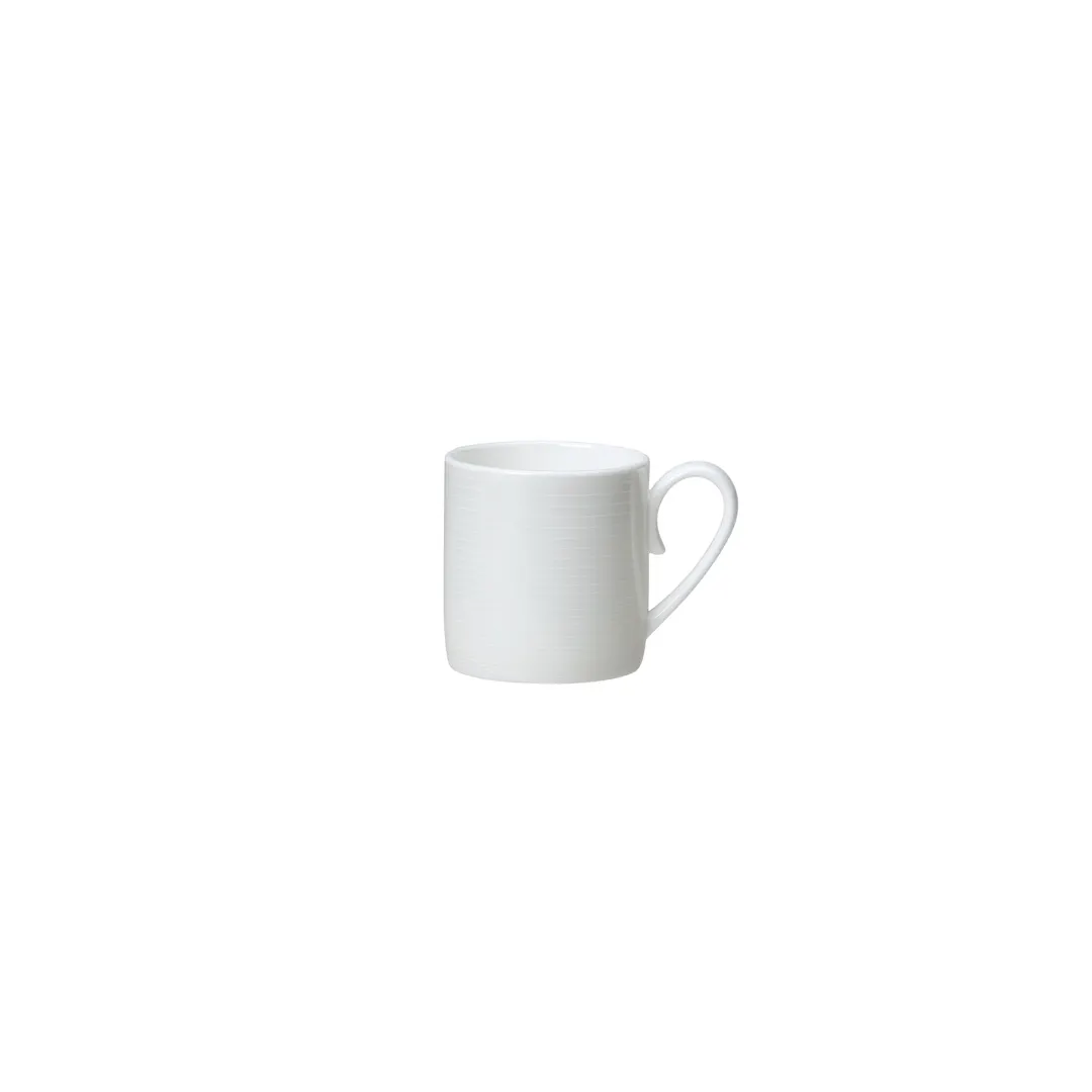 Steelite 82102AND0112 - Signature Spiro Bone China Cup, 3.5 Oz, 3.25" x 2.25" x 2.5" - 1 Dozen