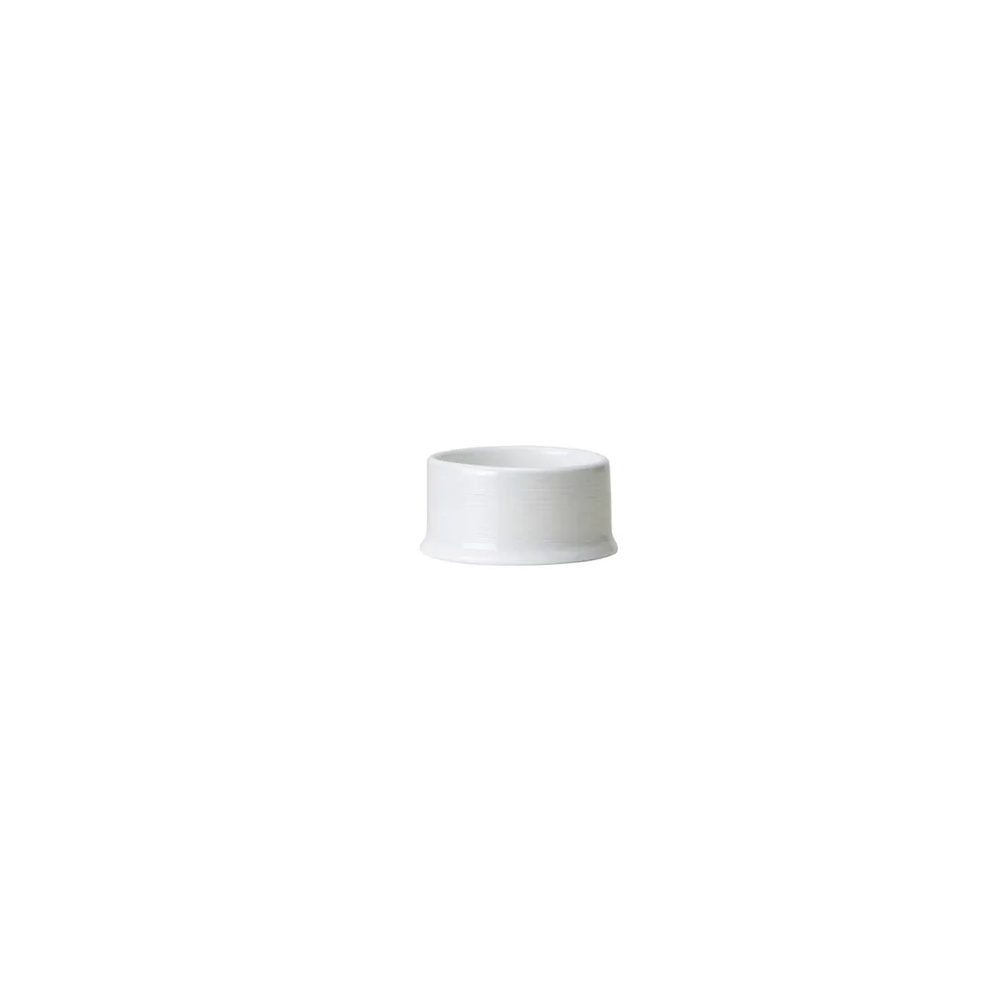 Steelite 82102AND0249 - Condiment Pot, 2.5" x 1.375", 2 Oz, Bone China, Spiro Design - 1 Dozen