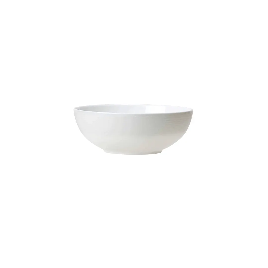 Steelite 82102AND0332 - 5" Round Bone China Bowl, 12.375 oz Capacity, Spiro Design - 1 Dozen