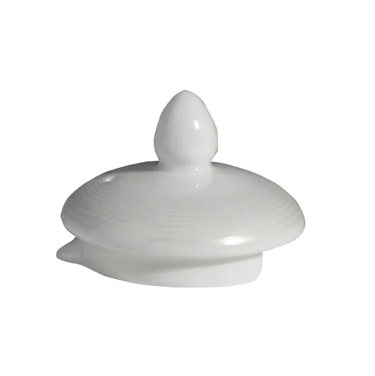 Steelite 82102AND0411BL Teapot Lid 2.25" x 1.625" Signature Spiro William Edwards Bone China - 6/Case