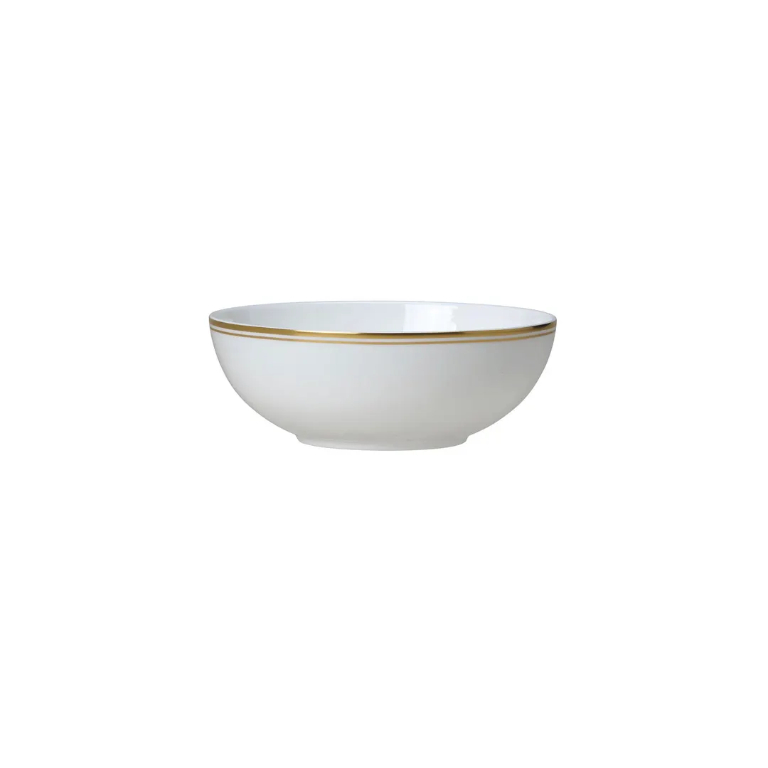 Steelite 82107AND0332 - 12.4 oz Bone China Bowl, 5.75" x 2.13" Burnished Gold, - 1 Dozen