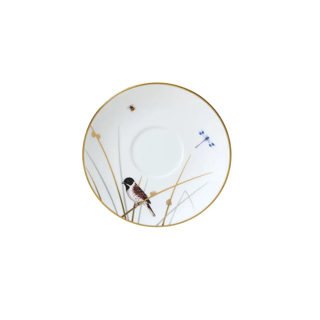 Steelite 82108AND0107 - Saucer, 6.375" x 0.875", Round Bone China, Reed William Edwards - 1 Dozen