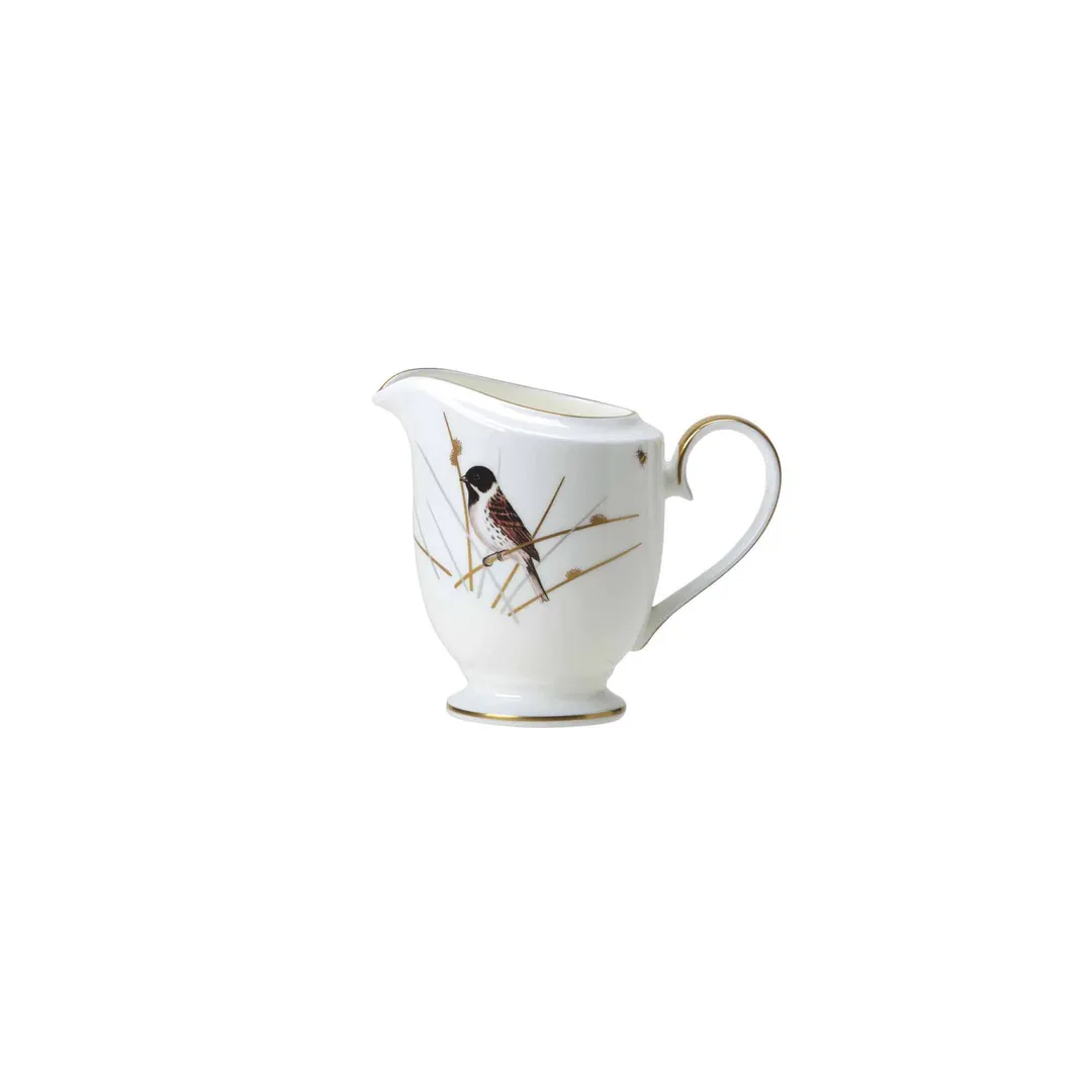 Steelite 82108AND0120 Creamer Pitcher 9 oz 3.5"x3.0"x4.125" BoneChina Reed William Edwards - 1 Dozen