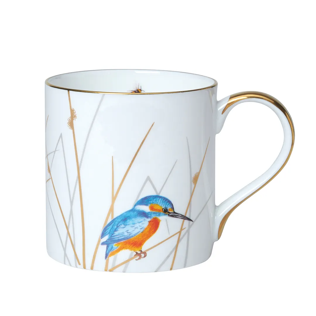 Steelite 82108AND0281 China Mug, 12.25 oz (5.0" x 3.25" x 3.5"), Bone China, Non-Stackable - 1 Dozen