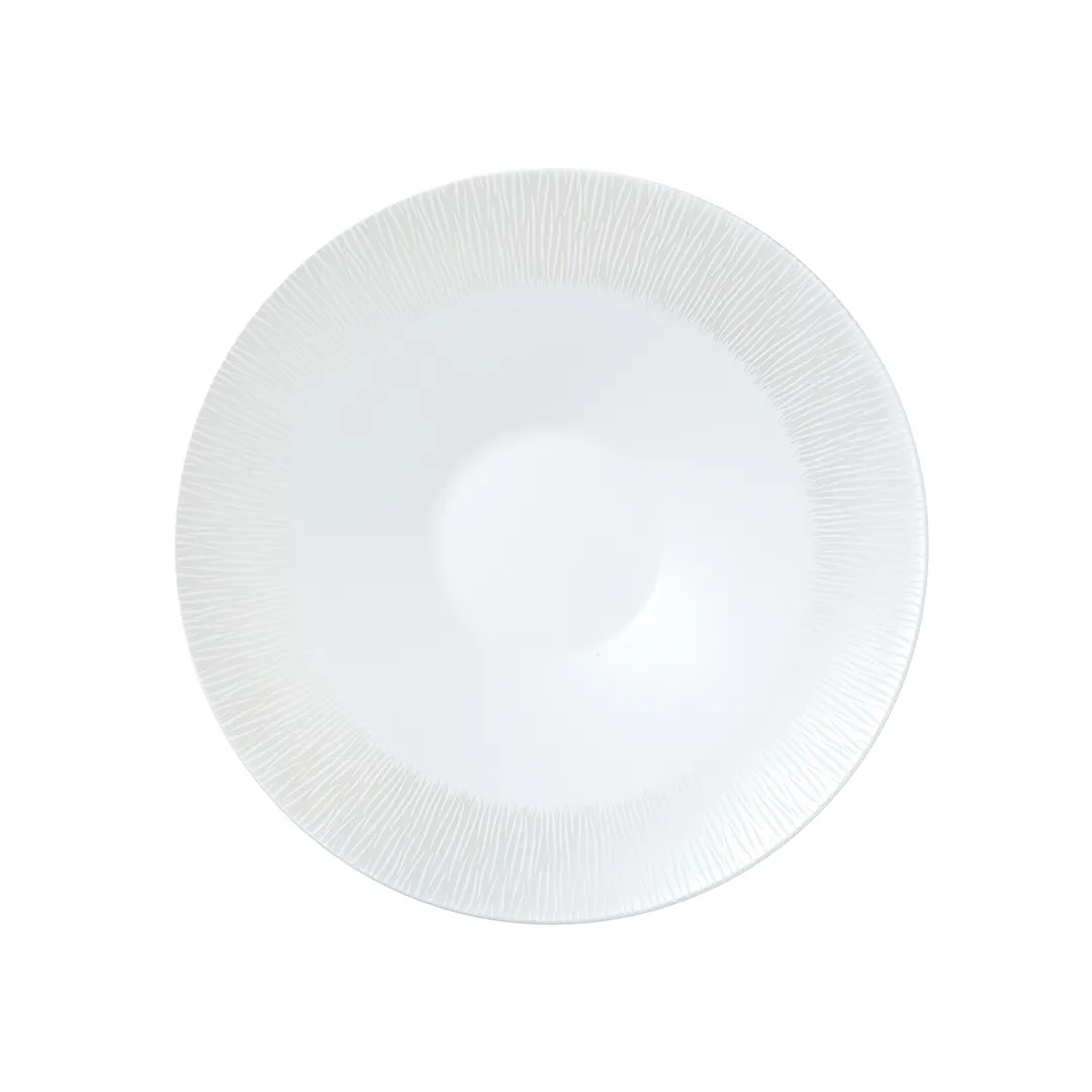 Steelite 82109AND0512 Flame Round Bone China Bowl, 9" x 2.375", 21 oz, General Use - 1 Dozen