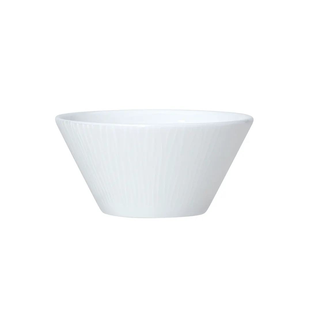 Steelite 82109AND0514 Signature Flame Round Bone China Bowl 4.0 Oz 3.125" x 1.5" - 1 Dozen