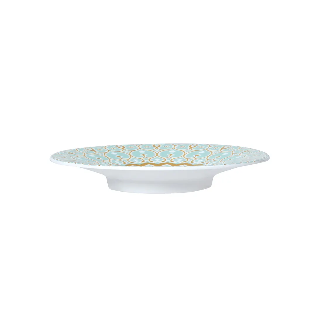 Steelite 82110AND0518 Espresso Saucer, 4.75" x 0.75", Round Bone China - 1 Dozen