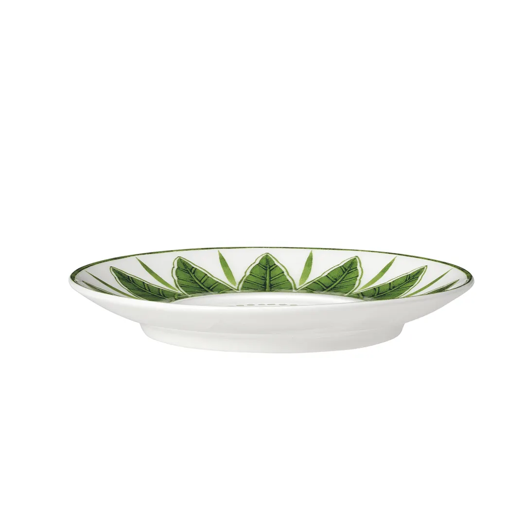 Steelite 82112AND0152V1 Espresso Saucer 4.75" x 0.75" Sultans Garden, Round Bone China - 1 Dozen
