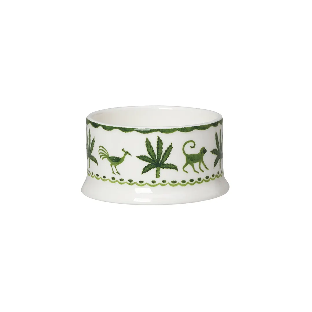 Steelite 82112AND0249 Condiment Pot, 2 Oz, 2.5" x 1.375" Bone China Sultans Garden - 1 Dozen
