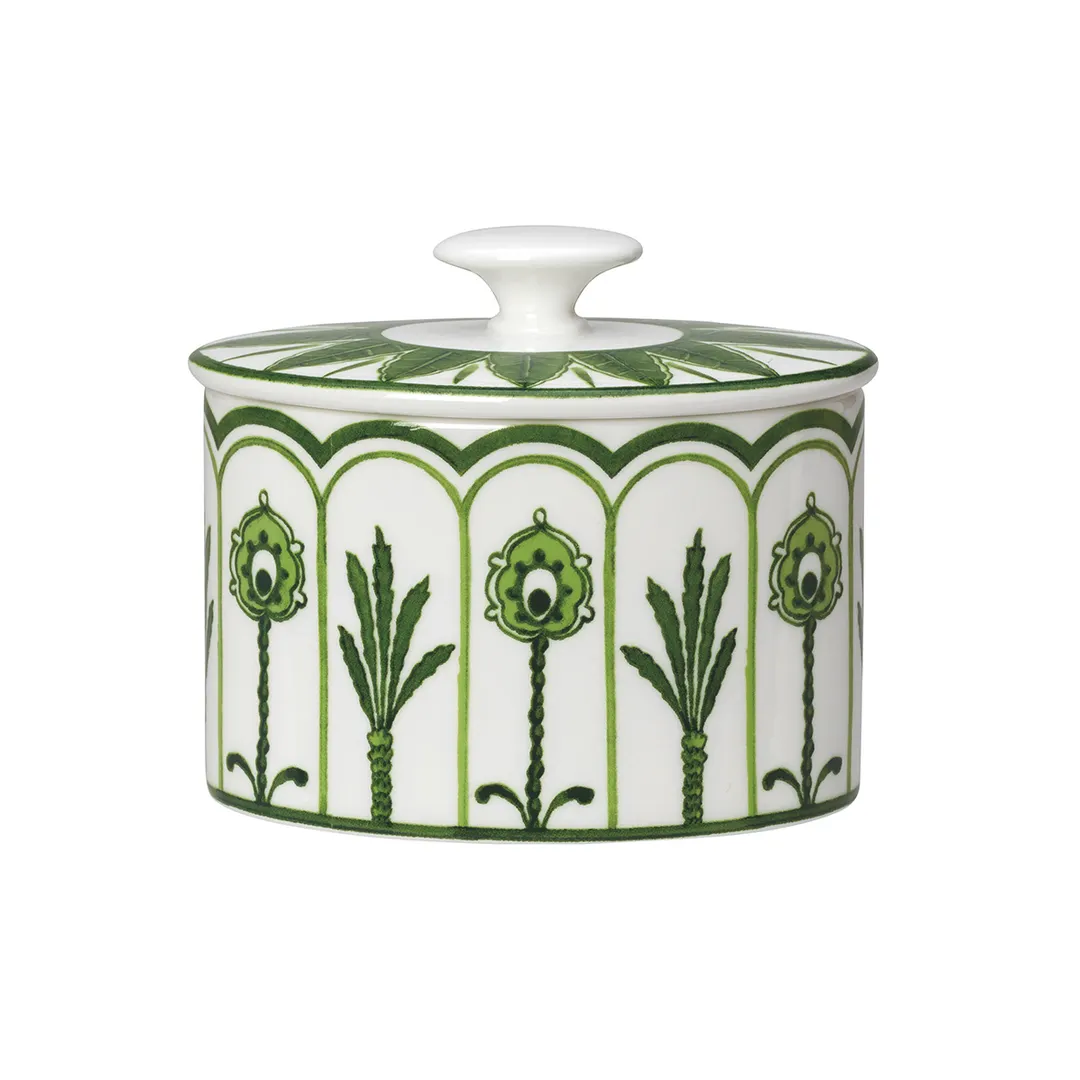 Steelite 82112AND0335 - Oval Sugar Bowl, 8 oz, 4.0" x 2.375" x 3.5", Bone China with Lid - 1 Dozen