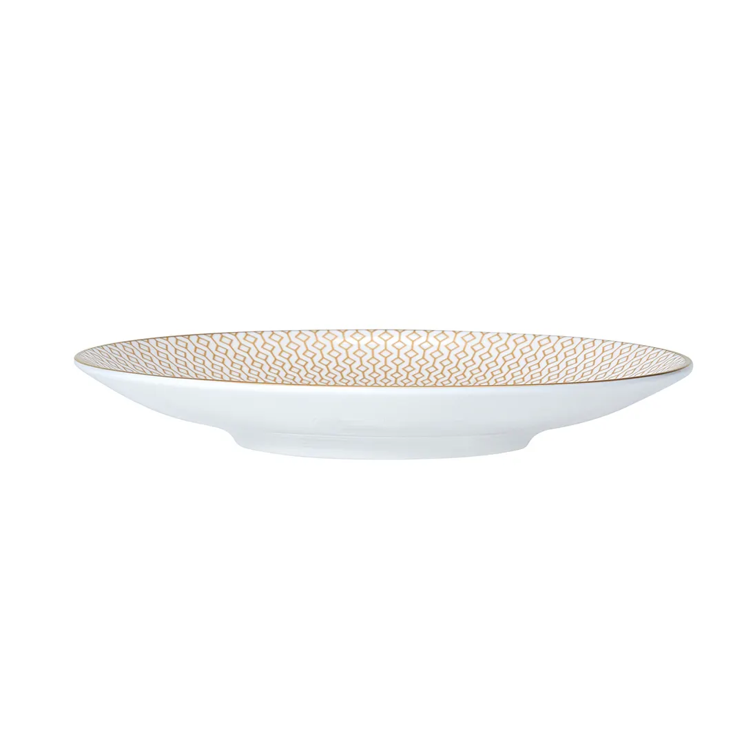 Steelite 82115AND0211 Diamond Bone China Saucer, 6.375" x 0.875", William Edwards - 1 Dozen