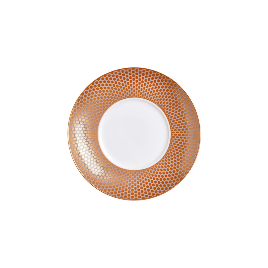 Steelite 82125AND0211 Quanta Round Bone China Saucer, 6.375" x 0.875", White - 1 Dozen