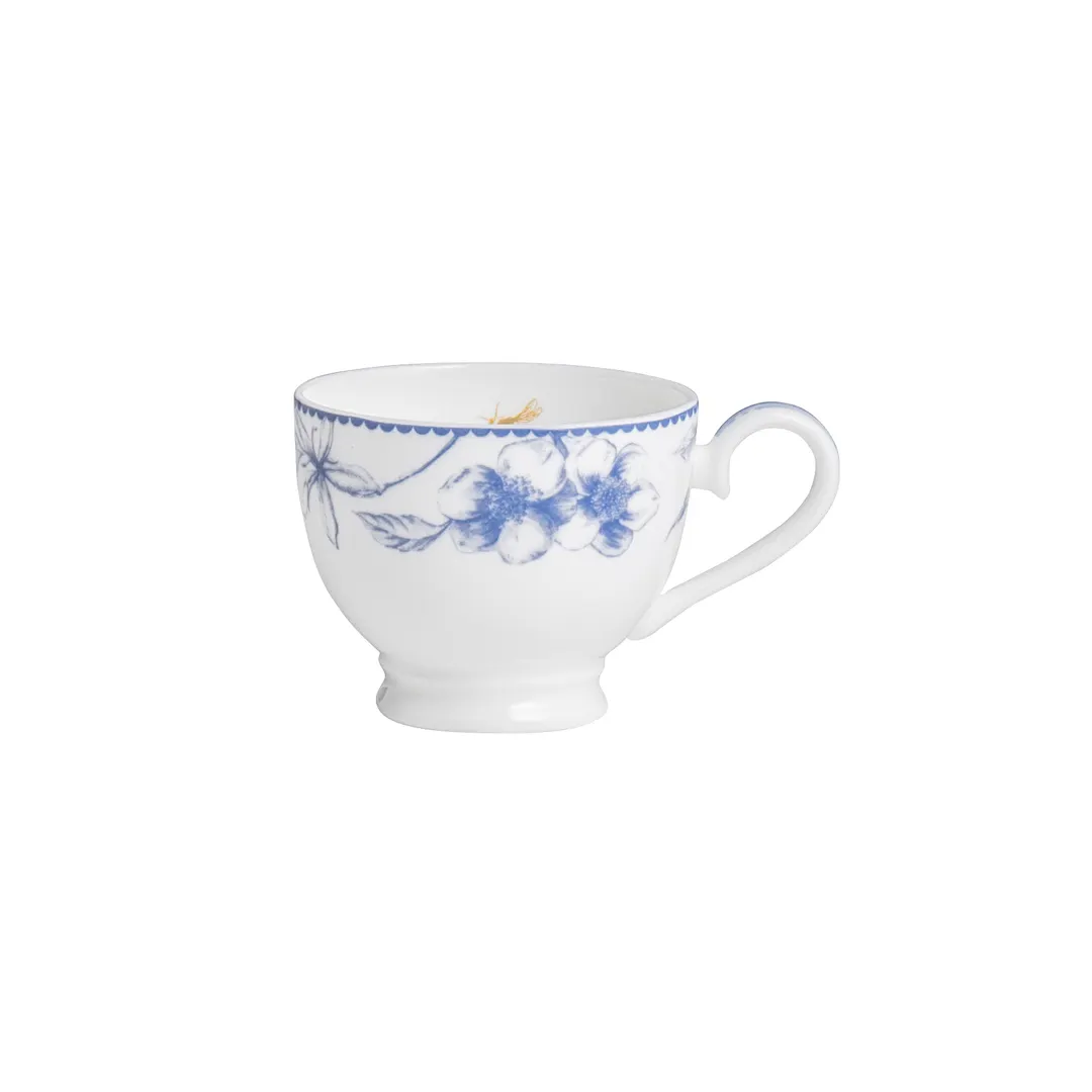 Steelite 82131AND0145 Cup, 3.0 Oz (3-5/8" x 2-1/4"), Alumina Vitrified China, Blue - 1 Dozen