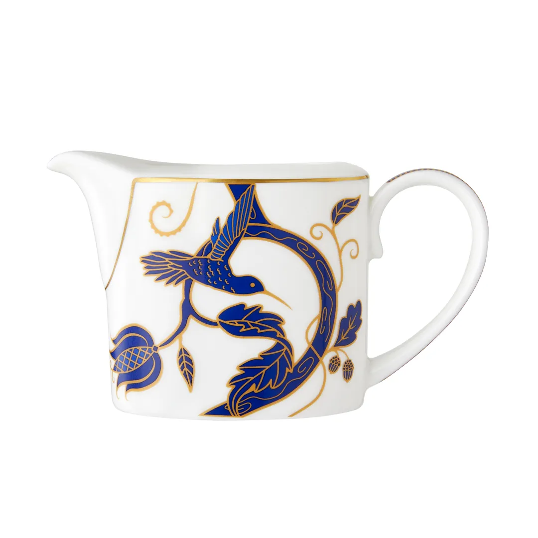 Steelite 82135AND0340 Milk Jug, 7.75 oz (5.75" x 2.5" x 3.25"), Makira Edwards Bone China - 1 Dozen