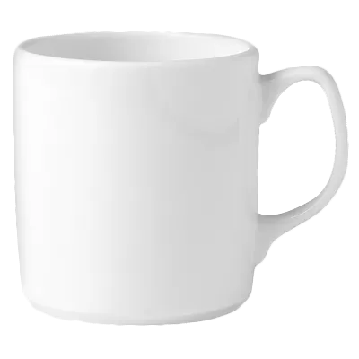 Steelite 9001C183 - China Mug, 12 oz (4.625" x 3.625") Vitrified Oven Safe 530°F/275°C - 36/Case