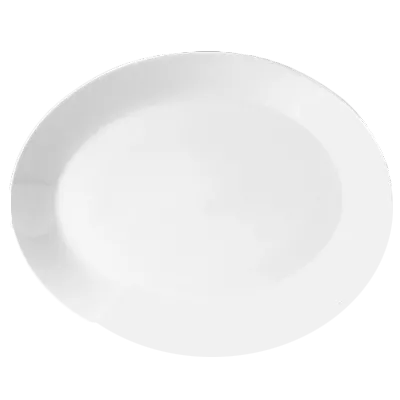 Steelite 9001C339 - Oval Platter, 8" x 6.375", Vogue Finish, Oven Safe to 530°F/275°C - 24/Case