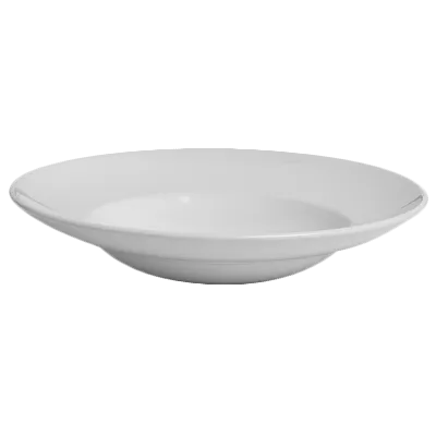 Steelite 9001C377 - Round 9" x 1.75" China Bowl, 7.5 oz Monaco Vogue, Oven Safe to 530°F - 24/Case