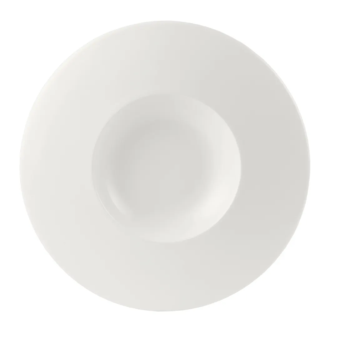 Steelite 9001C601 Round China Bowl, 12" Diameter, 13 Oz, Alumina Vitrified, Oven Safe 530°F - 6/Case
