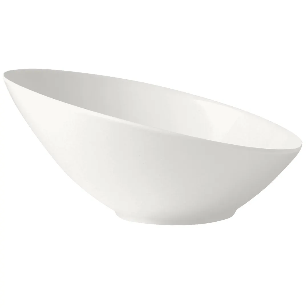 Steelite 9001C621 - 7" Round Sheer China Bowl, 14 oz, Alumina Vitrified, Oven Safe to 530°F - 1 Dozen