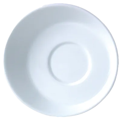Steelite 9001C635 Saucer, 4.625" x 1.625" Round China, Sheer, Oven Safe to 530°F/275°C - 24/Case