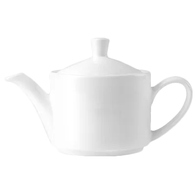 Steelite 9001C666 - Monaco Vogue Pot Lid, 2.25" China, Oven Safe 530°F/275°C, Finish - 1 Dozen